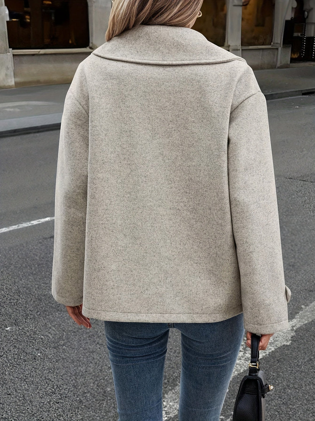 Emily™ | Stylish Double-Breasted Jacket with Button Details