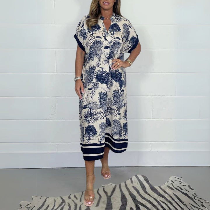 Aurelia - Printed Chic Dress