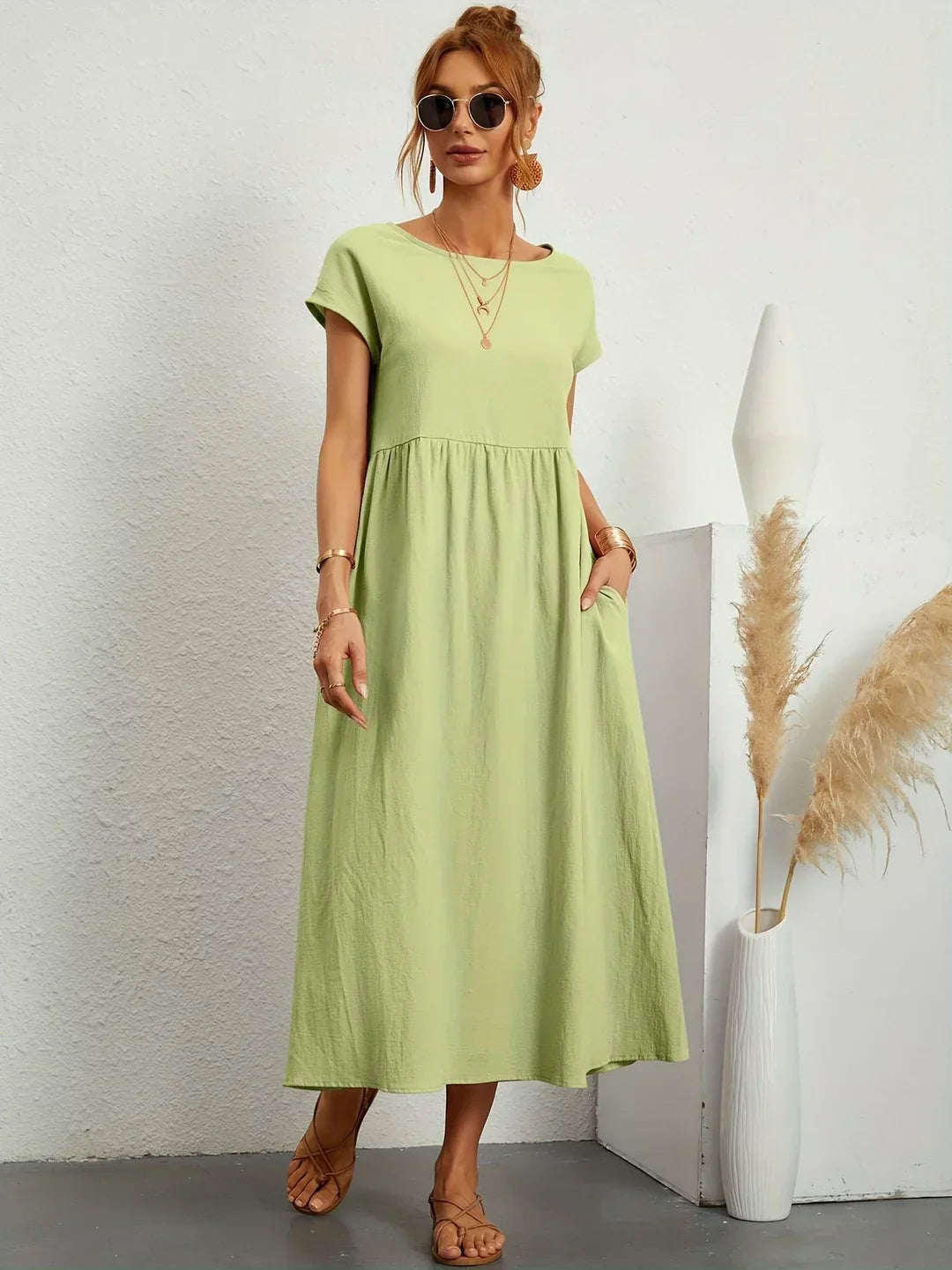 Lauren - Elegant Casual Summer Maxi Dress