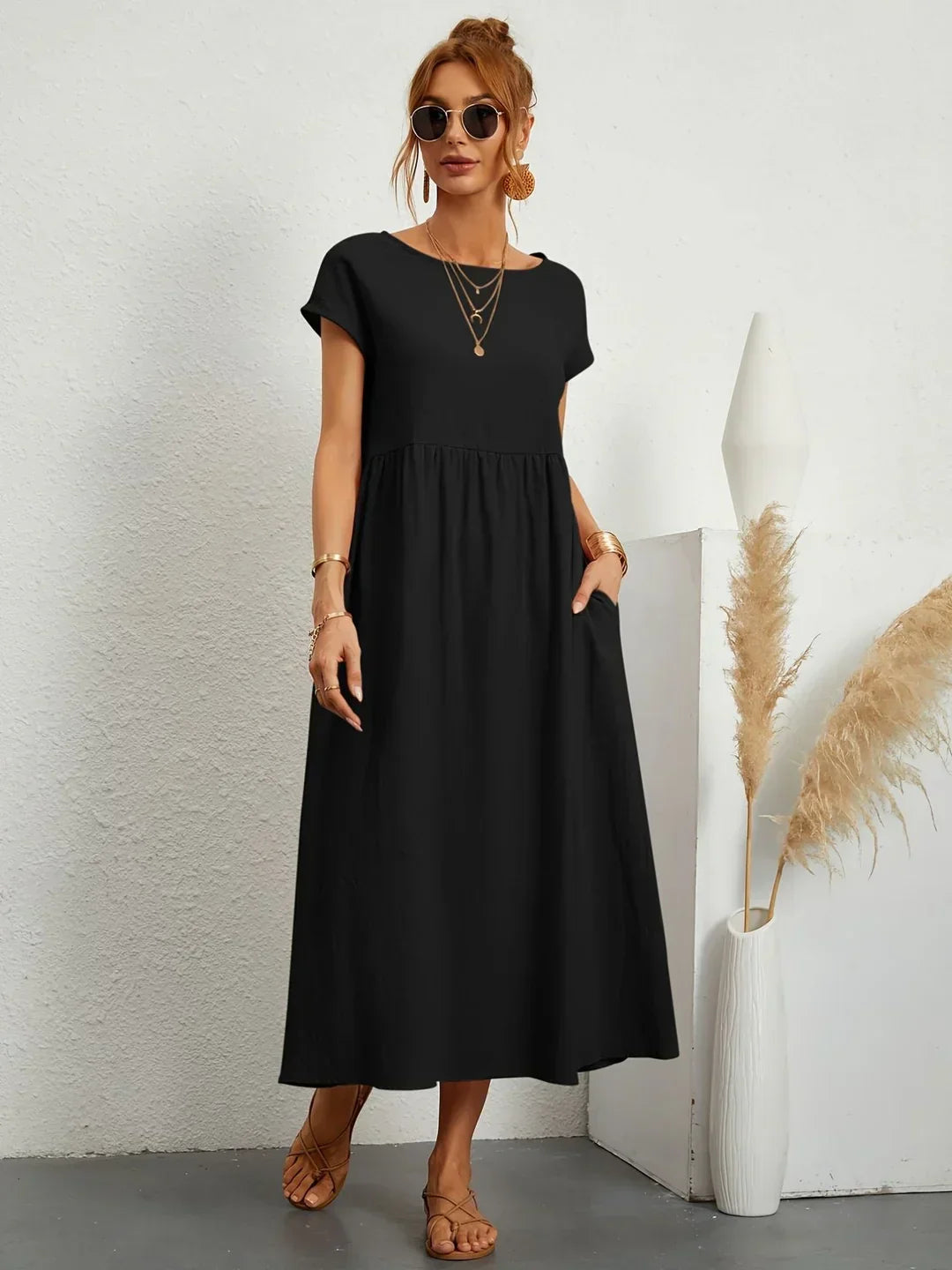 Lauren - Elegant Casual Summer Maxi Dress
