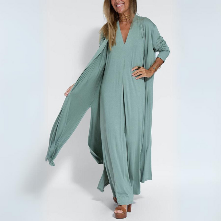 Sole | Elegant Summer Dress + Complimentary Cover-Up